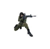 Female soldier - png grátis