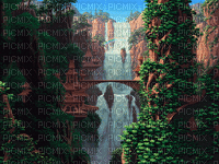 Rena Wasserfall Waterfall - Bezmaksas animēts GIF