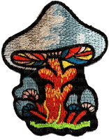 patch picture mushroom - PNG gratuit