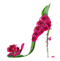 escarpin fleur Danna1 - 免费PNG