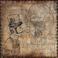 Tło/ steampunk - PNG gratuit