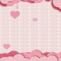 Fond coeur background rose pink heart bg hearts - PNG gratuit