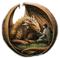 fantasy woman and dragon nataliplus - besplatni png
