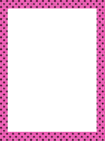 Emo pink dots frame by Klaudia1998