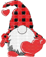 soave deco valentine animated gnome heart - Animovaný GIF zadarmo