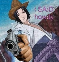 cowboy sasuke - ücretsiz png