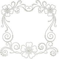 Frame pearl deco - Free PNG