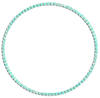 Circle.Frame.Teal.Turquoise - zdarma png
