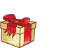 сердечко подарочек - GIF animasi gratis