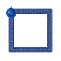 Small Blue Frame - Δωρεάν κινούμενο GIF