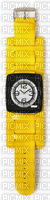 montre jaune - ücretsiz png