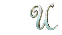u letters alfabeto - Free animated GIF
