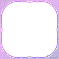 soave frame circle corner shadow purple - Free PNG