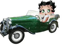 MMarcia Betty Boop carro car - δωρεάν png