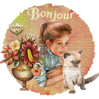 bonjour Martine - Δωρεάν κινούμενο GIF