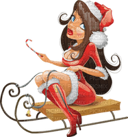 weihnachtsfrau - PNG gratuit