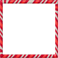 candy cane frame - Free PNG