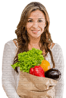 woman vegetables bp - png gratis