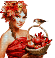 autumn woman by nataliplus