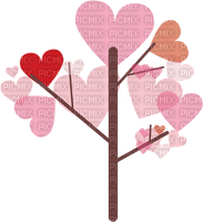 pink tree Bb2 - zadarmo png