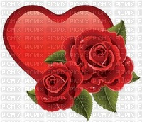 Rose heart - gratis png