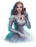 kikkapink winter fantasy woman  princess - zdarma png