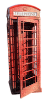 puhelinkioski, phone booth - Free PNG