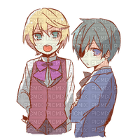 Alois and Ciel - Free PNG