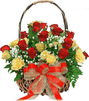 panier de fleurs - Free PNG