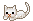 white kitten cat tile - Free animated GIF