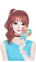 Lovely girl by Mellow CANDY LOLLYPOP - kostenlos png