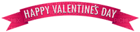 Kaz_Creations Valentine Deco Love Text Banner - png gratuito