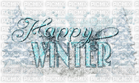 happy winter - GIF animasi gratis