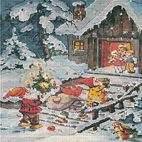 kikkapink winter vintage background christmas gif - GIF เคลื่อนไหวฟรี