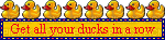 rubber duck - GIF animé gratuit