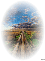 railway landscape - фрее пнг