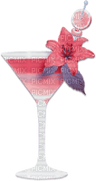 soave deo summer cocktail fruit flowers  pink blue - png gratuito