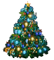 Christmas tree - Бесплатный анимированный гифка