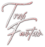 soave text trevi fountain pink - gratis png