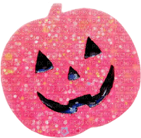 pink glitter pumpkin - PNG gratuit