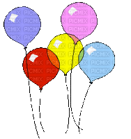 ballon - Animovaný GIF zadarmo