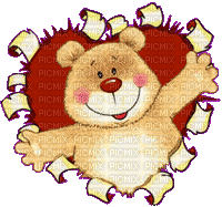 abrazo de oso - 無料のアニメーション GIF