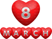 8 March  Women's Day by nataliplus - ingyenes png