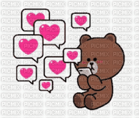 GIANNIS_TOUROUNTZAN - LOVE - MESSAGES - BEAR - 無料のアニメーション GIF
