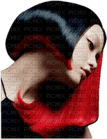 woman,fille , red,noir,fashion, Pelageya - Free PNG