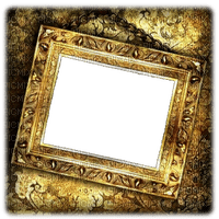 Frame gold vintage - darmowe png