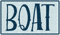 boat text Bb2 - png ฟรี