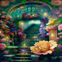 fantasy background by nataliplus - png ฟรี