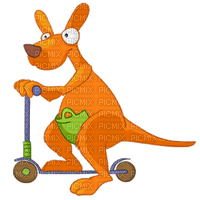 Kaz_Creations Cute Cartoon Kangaroo - besplatni png