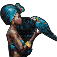 loly33 femme perroquet - PNG gratuit